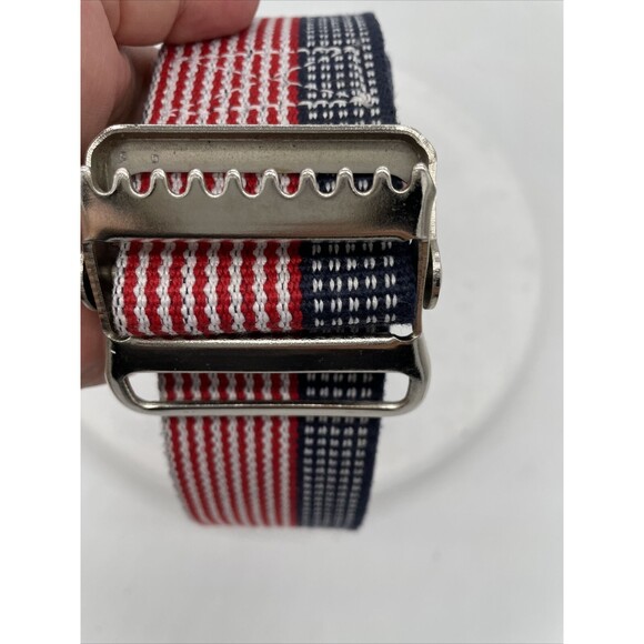 Skil-Care Cotton Gait Belt Stars and Stripes, 60” Length 2” Wide - Picture 4 of 7